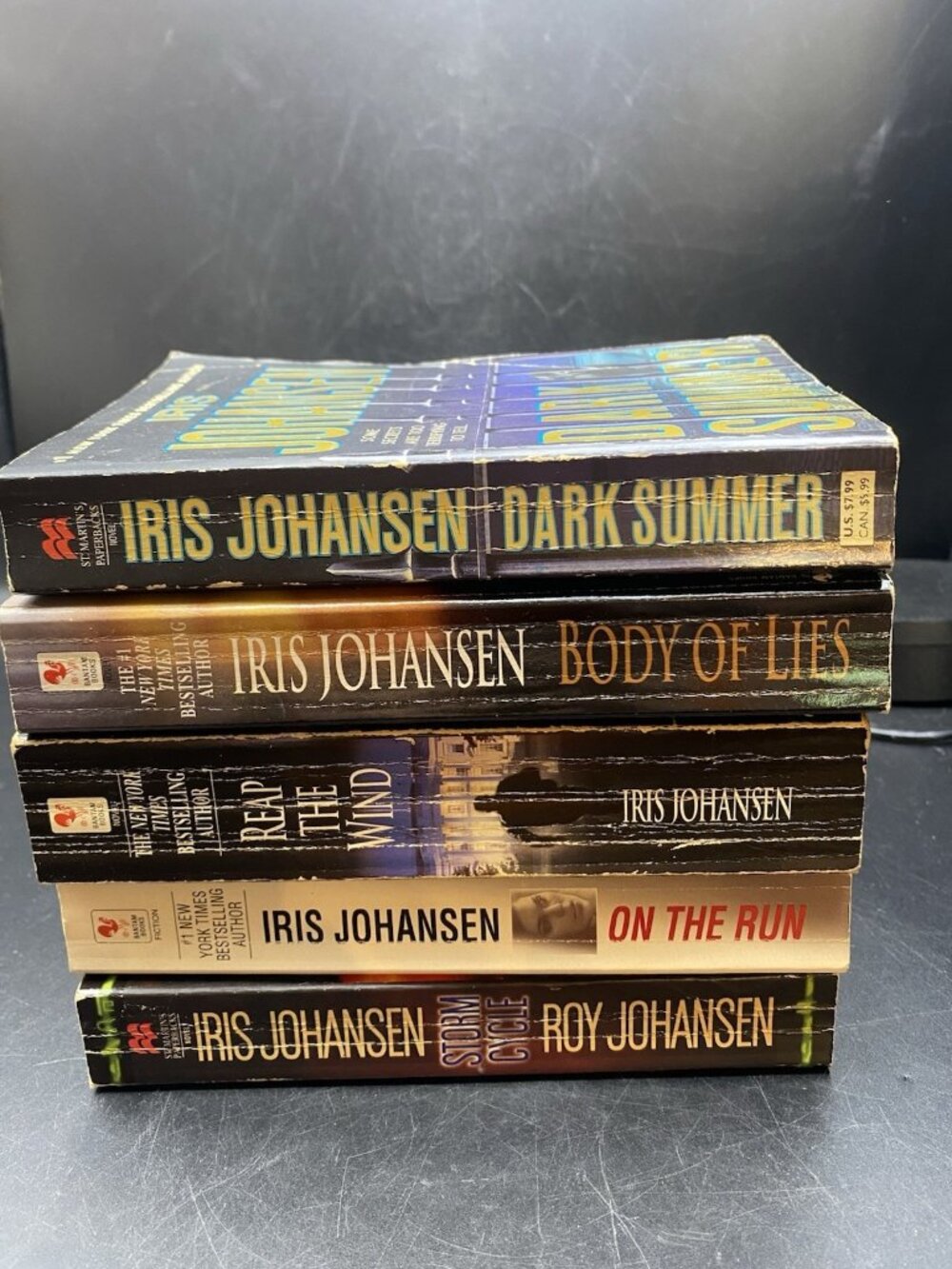 Iris Johansen Set Of 5 Thrillers #135